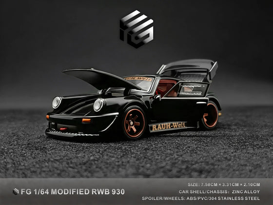 RWB930 — coche JDM a escala 1:64