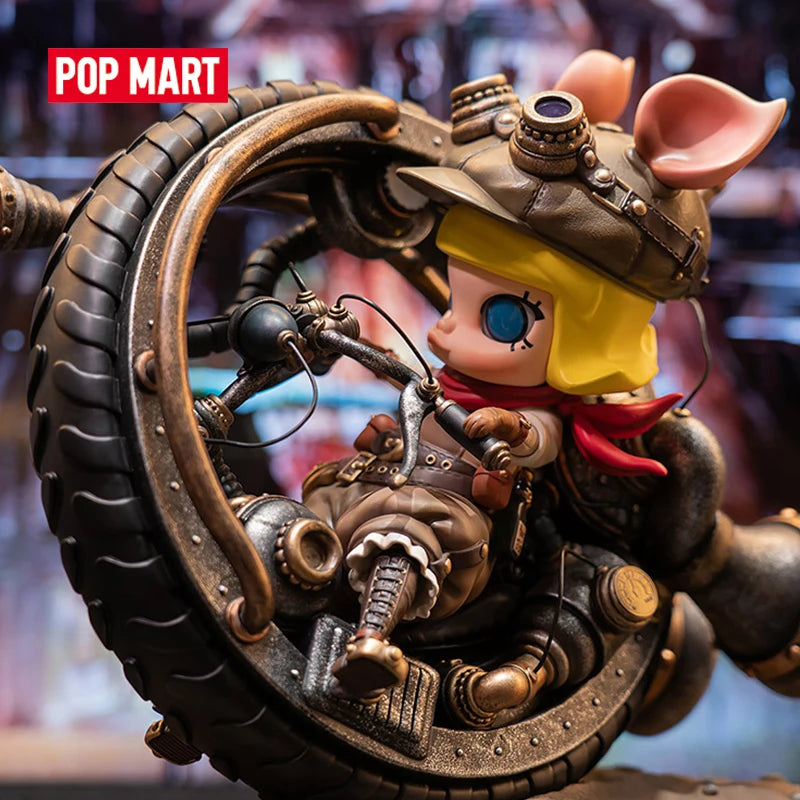 MOLLY · Steampunk "Storm Piggy" — POP MART, Edición limitada · gachapon coleccionable