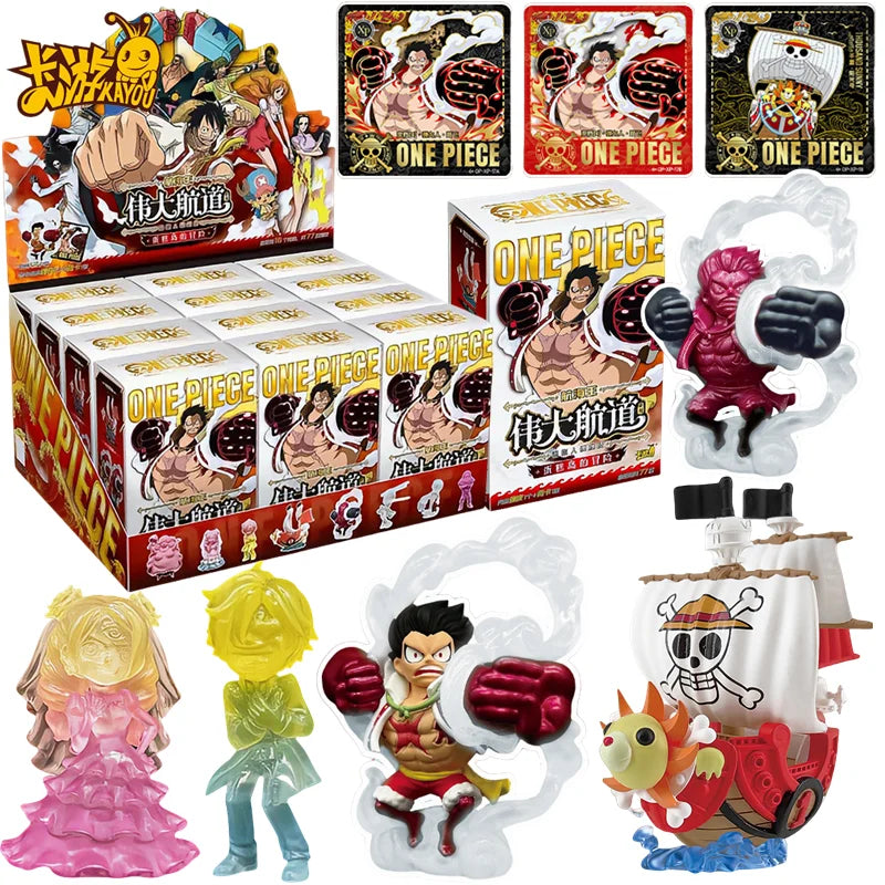 Caja sorpresa de One Piece · gachapon coleccionable