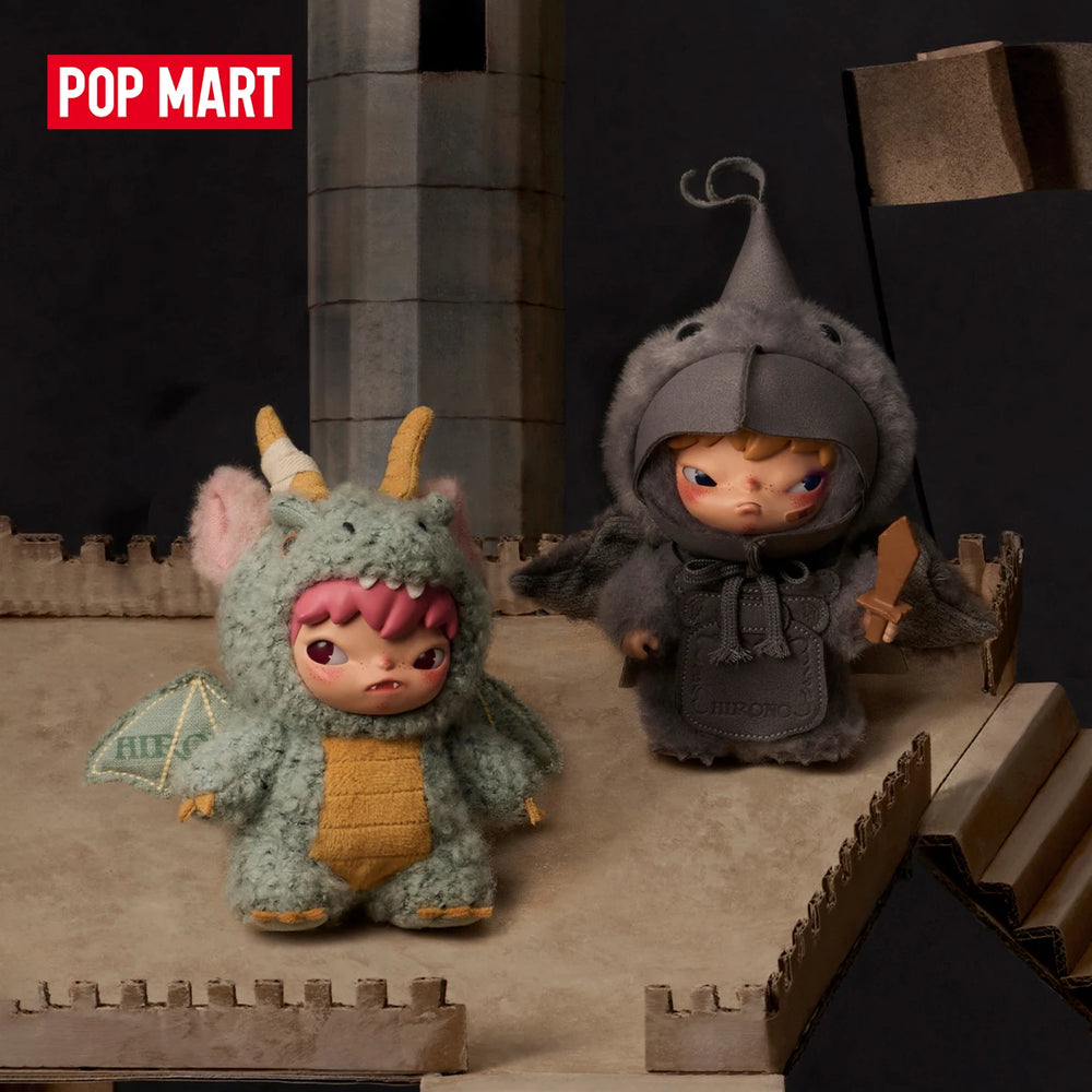 POP MART Hirono · Mist-Walker (colgante peluche) · gachapon coleccionable