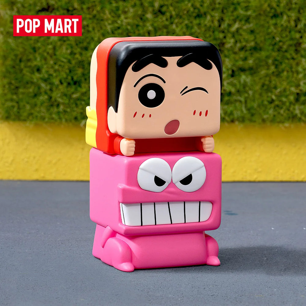 POP MART Crayon Shin-chan · POP CUBE-2 · gachapon coleccionable