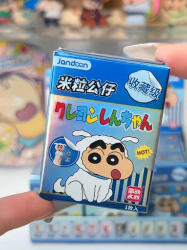 Caja sorpresa de Shin chan 2 mini · gachapon coleccionable