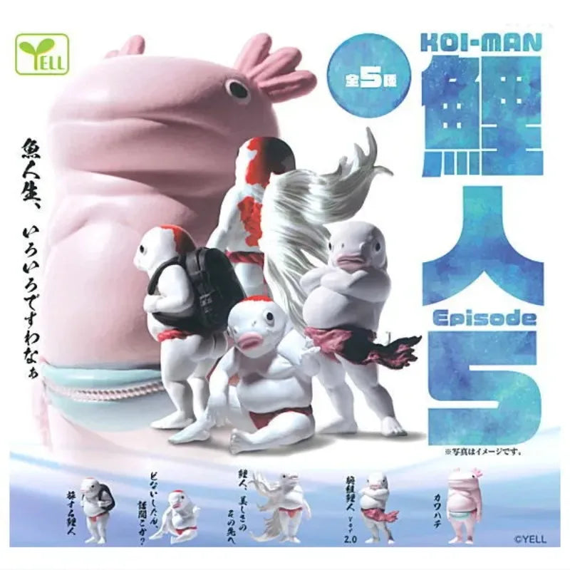 Axolote kung-fu (Yell) · gachapon coleccionable