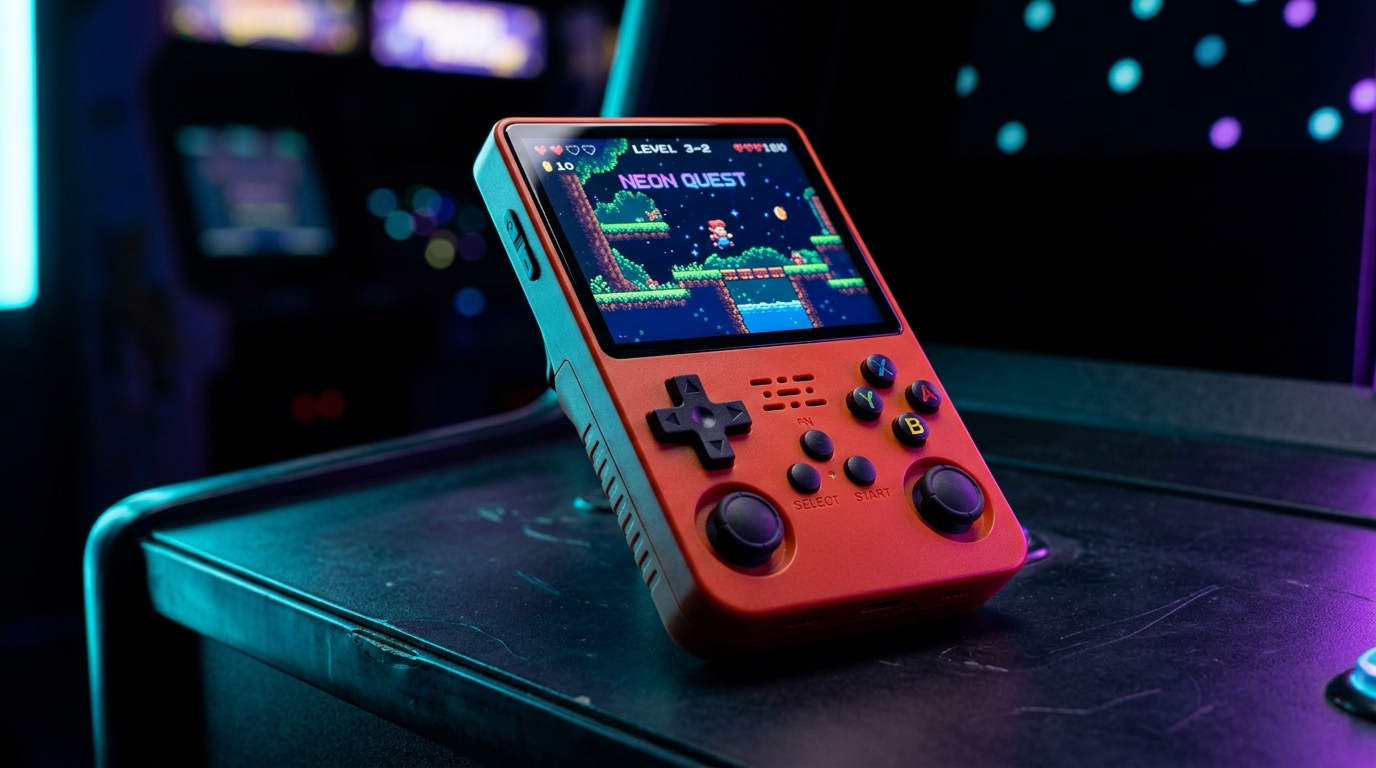 R36S Retro Handheld Game Console