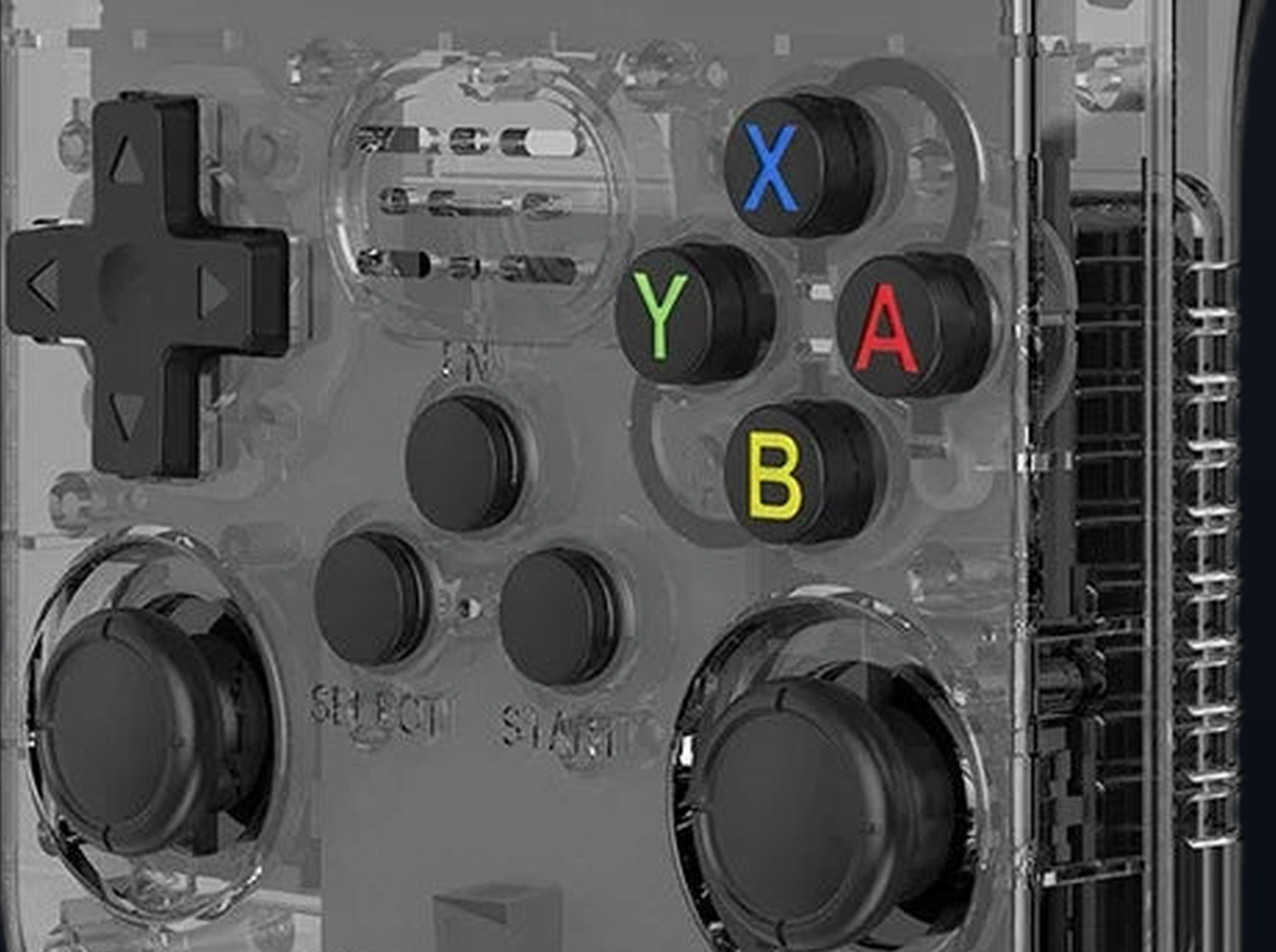 Detalle de controles R36S