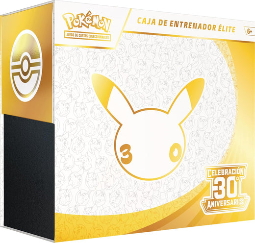 Pokémon Caja Élite · Celebración 30.º Aniversario (9 sobres + promo Nidorina)
