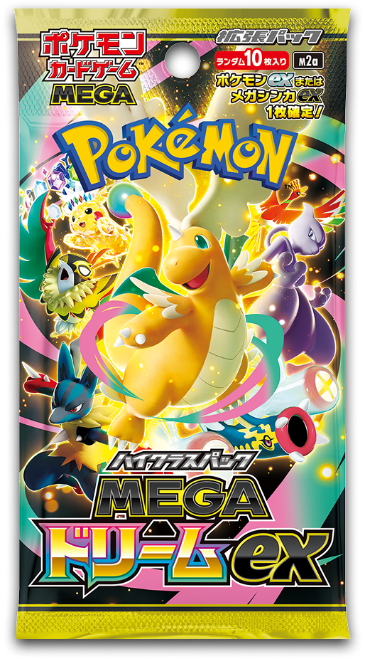Sobre Pokémon Mega Dream ex — High Class Pack M2a (japonés)