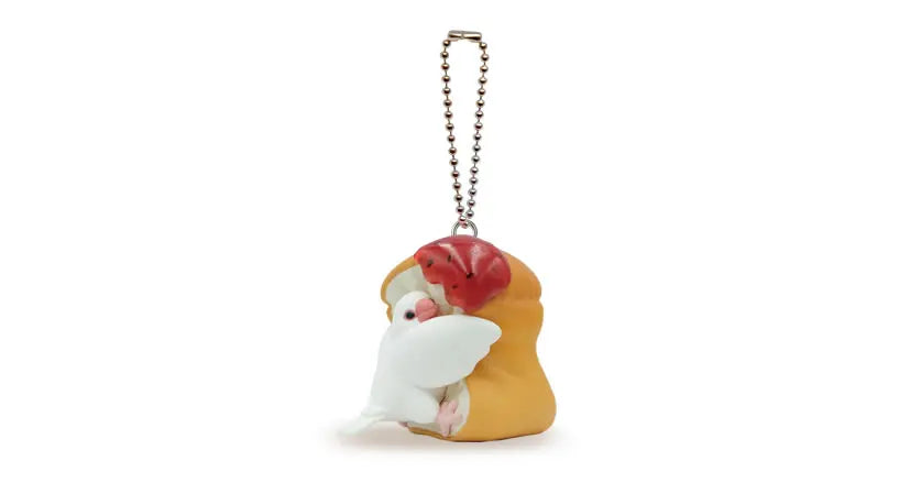 Mugyuttori vol.2 — llavero (Qualia) — gachapon japonés, foto 6