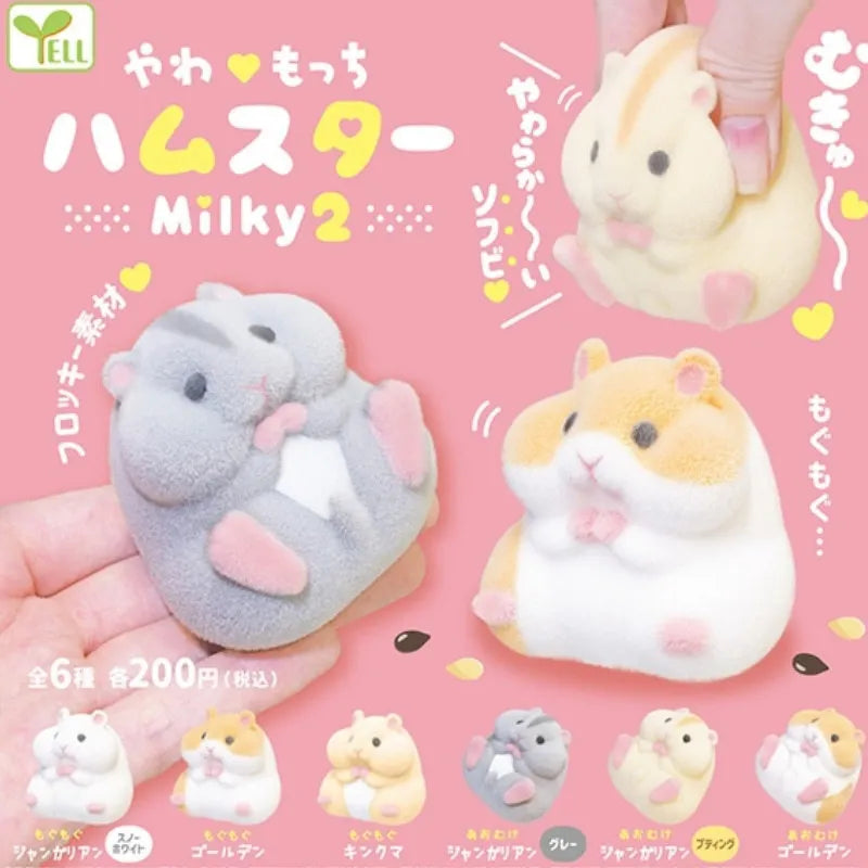 Hámsters kawaii de Japón · gachapon coleccionable