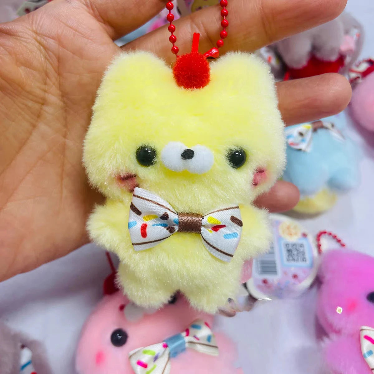 Peluchitos estampados 7cm (Yell) — gachapon japonés, foto 3