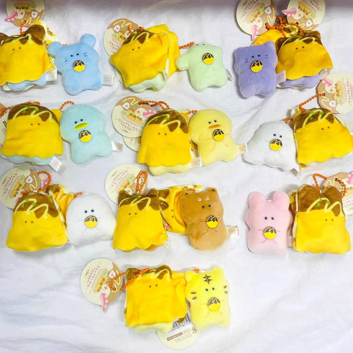 Takoyaki vivientes — peluche 7cm (Yell) — gachapon japonés, foto 4