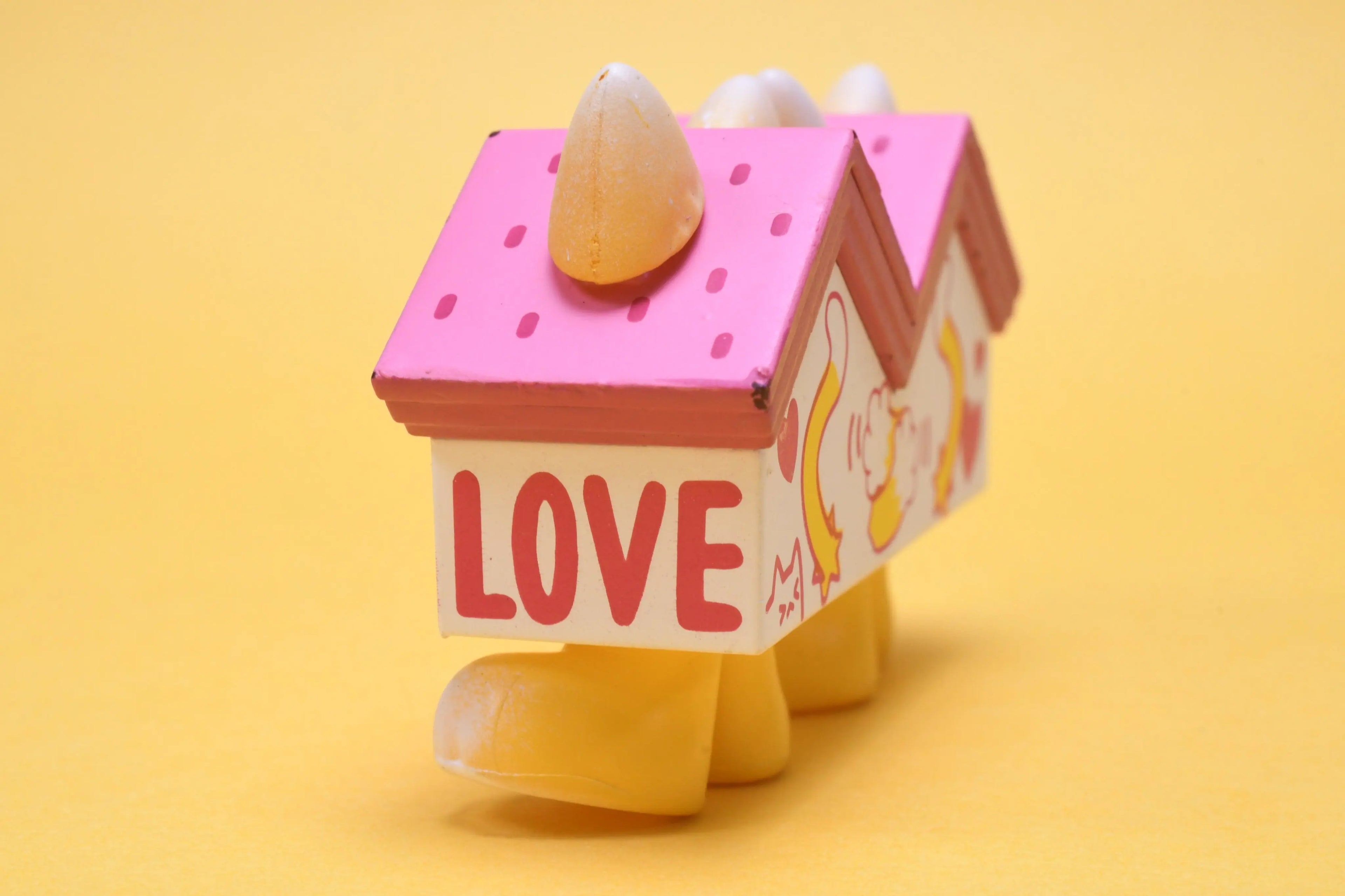 Sweet Home Cat — casitas gatunas (Stasto) — gachapon japonés, foto 4
