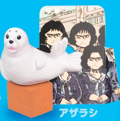Figuras con panel frontal (Yell) — gachapon japonés, foto 3