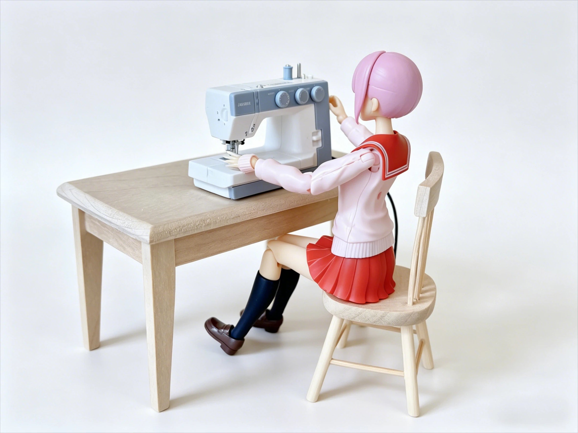 Máquinas de coser mini (Toys Cabin) — gachapon japonés, foto 3