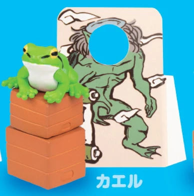 Figuras con panel frontal (Yell) — gachapon japonés, foto 6