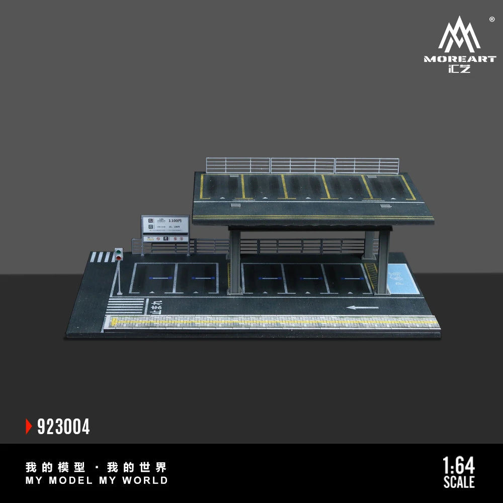 Estructura de parking japones — coche JDM a escala 1:64 (foto 10)