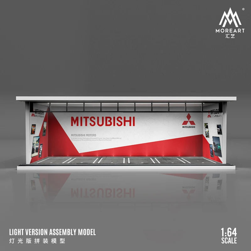 Diorama JDM livery Mitsubishi 1:64 — Don Gachapón
