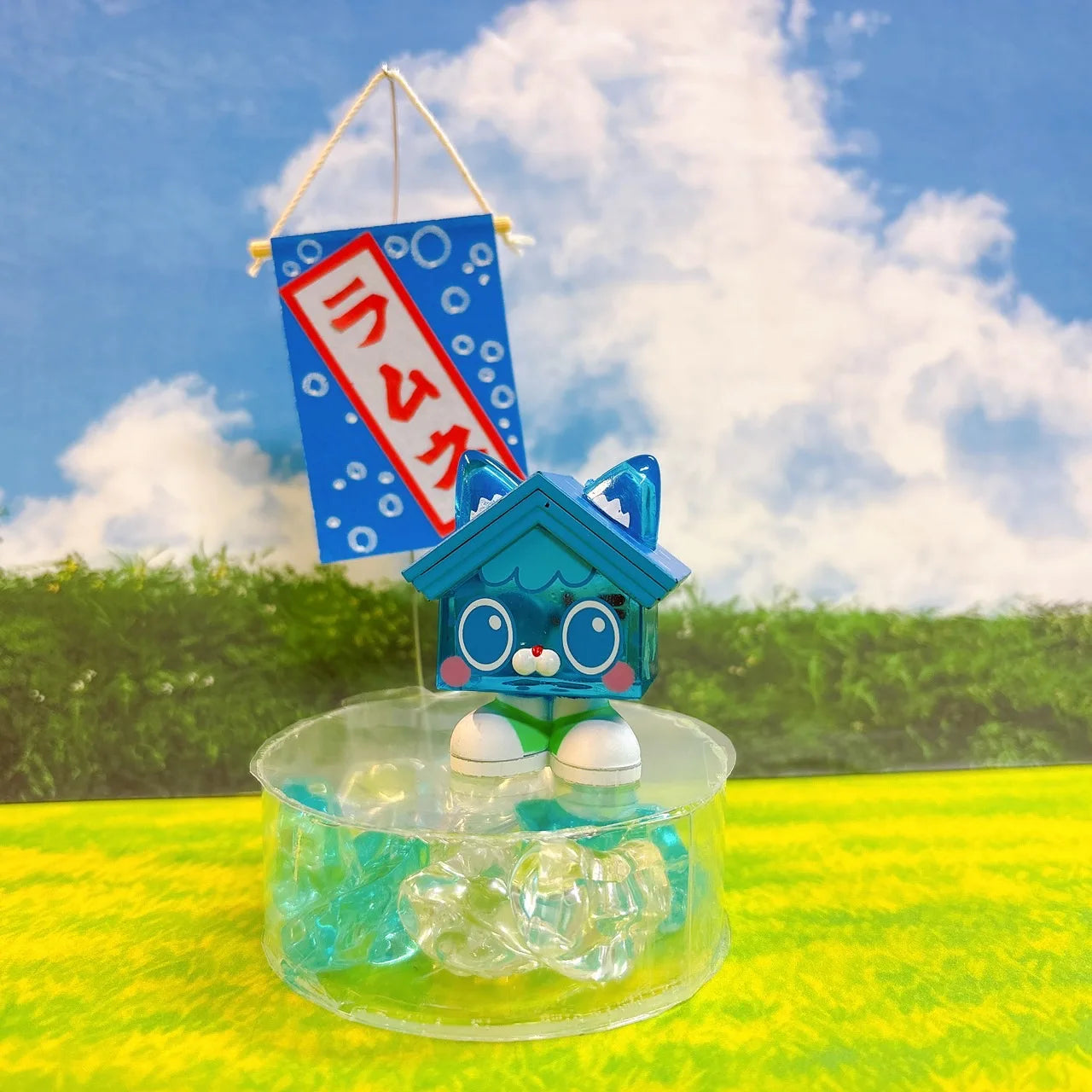 Sweet Home Cat — casitas gatunas (Stasto) — gachapon japonés, foto 5