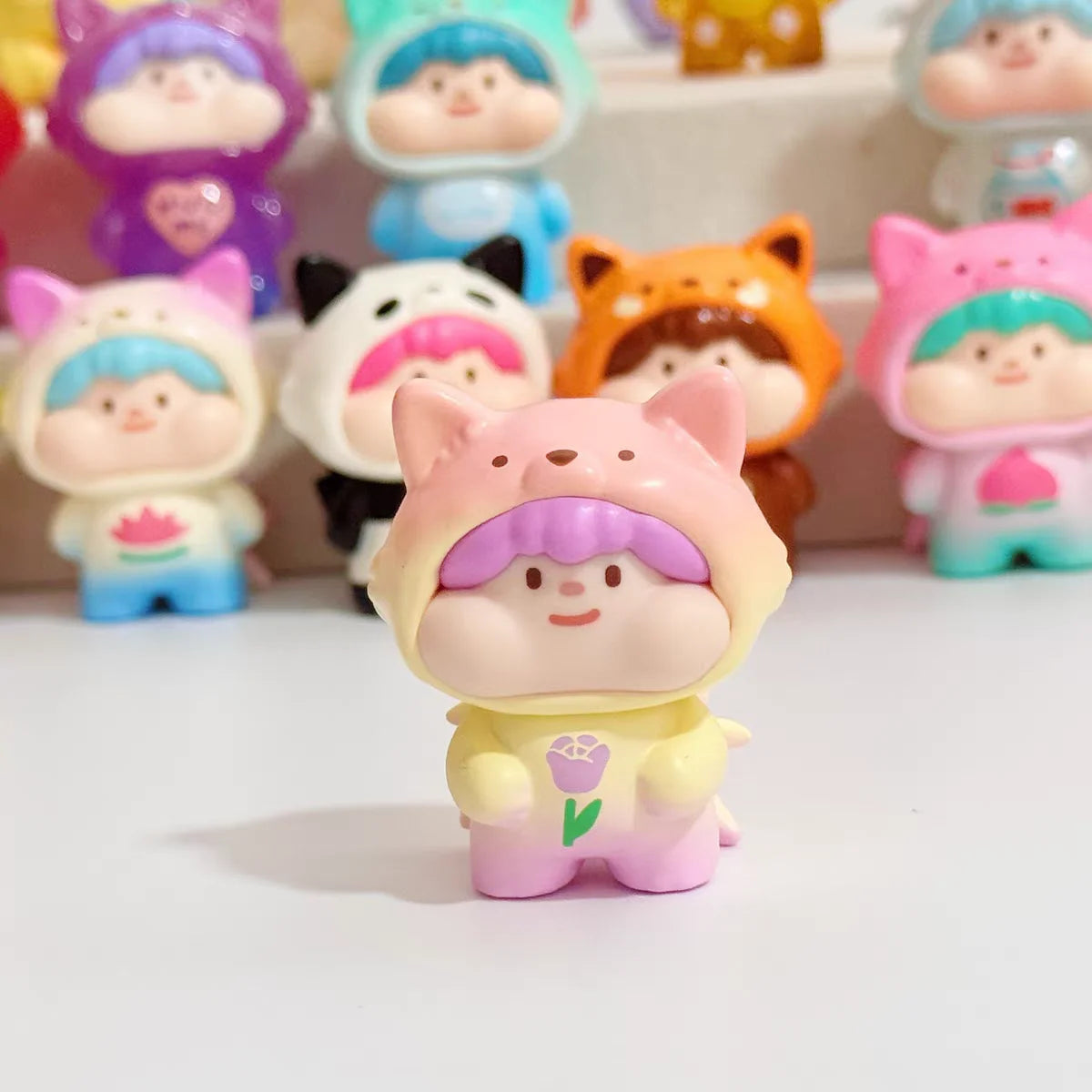 Zorros albóndiga (NIC) — gachapon japonés, foto 3