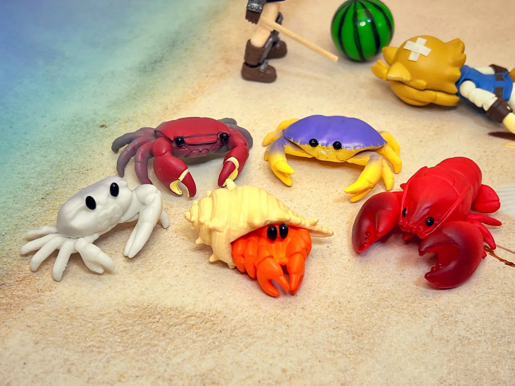 Yell cangrejitos de playa