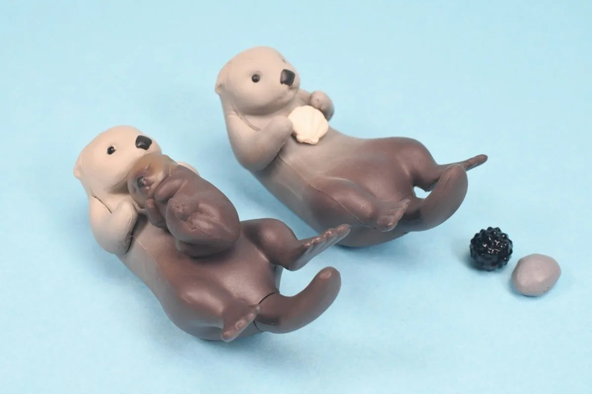 Nutrias marinas (Tarlin) — gachapon japonés, foto 2