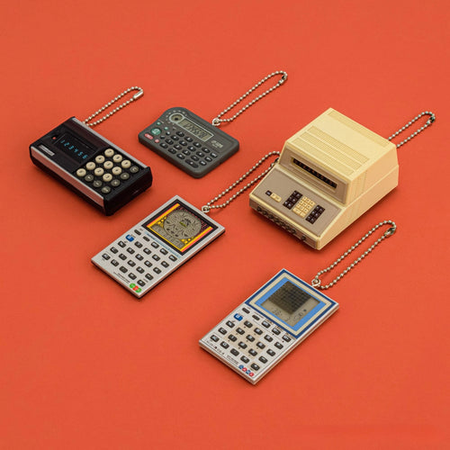 Calculadoras retro mini (Kenelephant) — gachapon japonés, foto 2