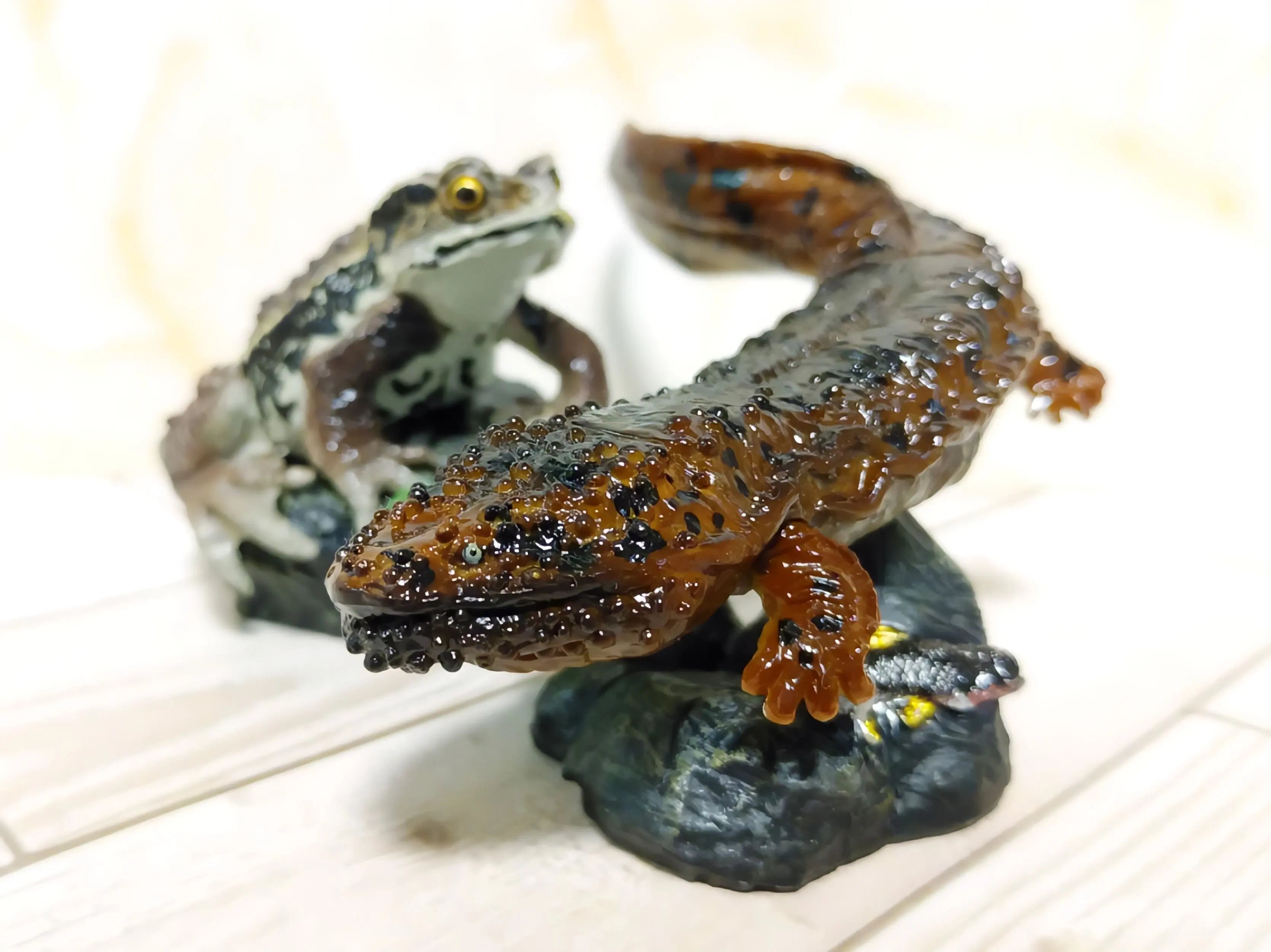 Anfibios 01 — ranas de colección — gachapon japonés, foto 5