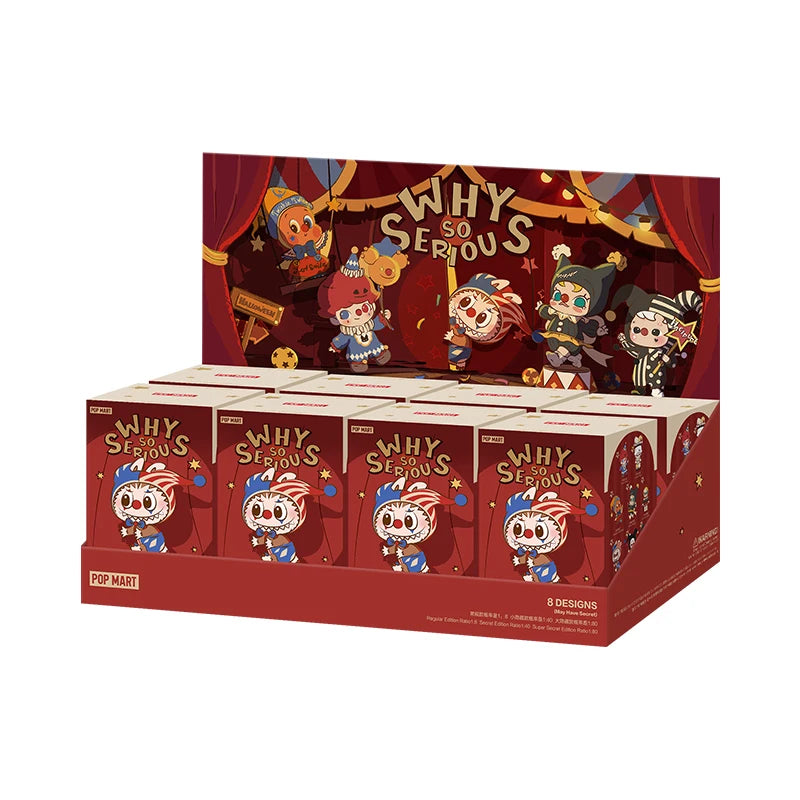 POP MART WHY SO SERIOUS Colgante de peluche — POP MART