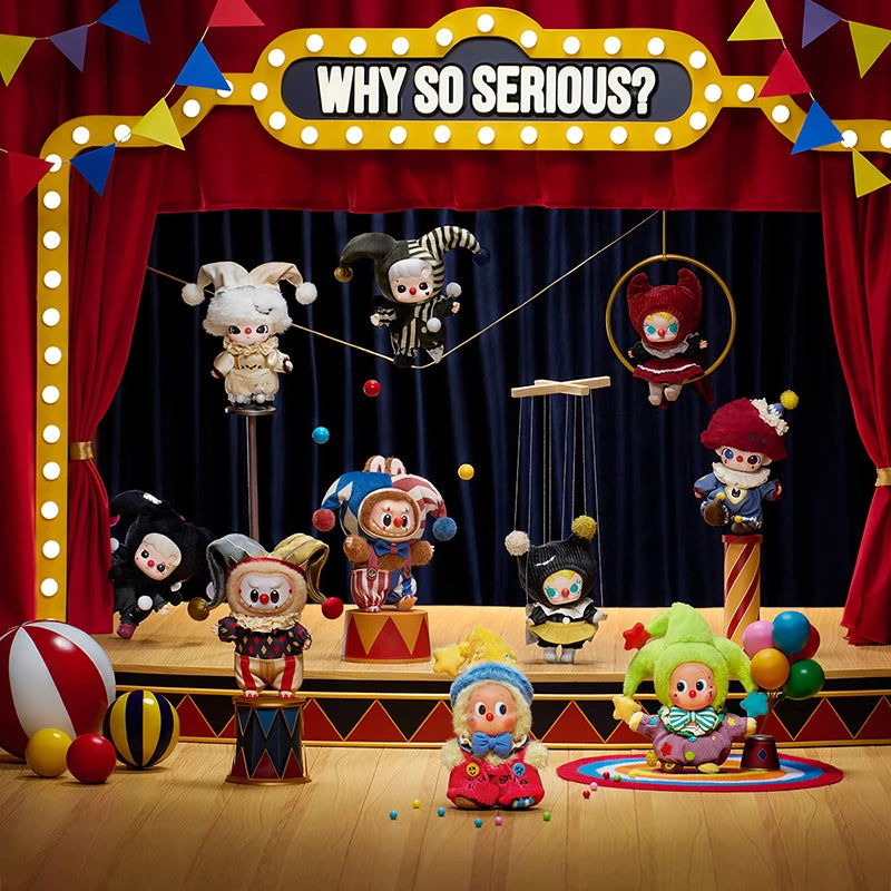 POP MART WHY SO SERIOUS Colgante de peluche — POP MART