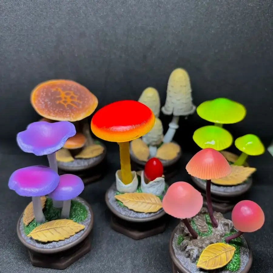Enciclopedia de setas 3D (Qualia) — gachapon japonés, foto 2
