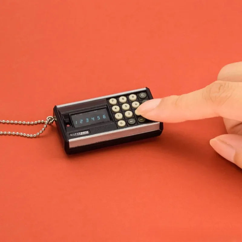 Calculadoras retro mini (Kenelephant) — gachapon japonés, foto 5