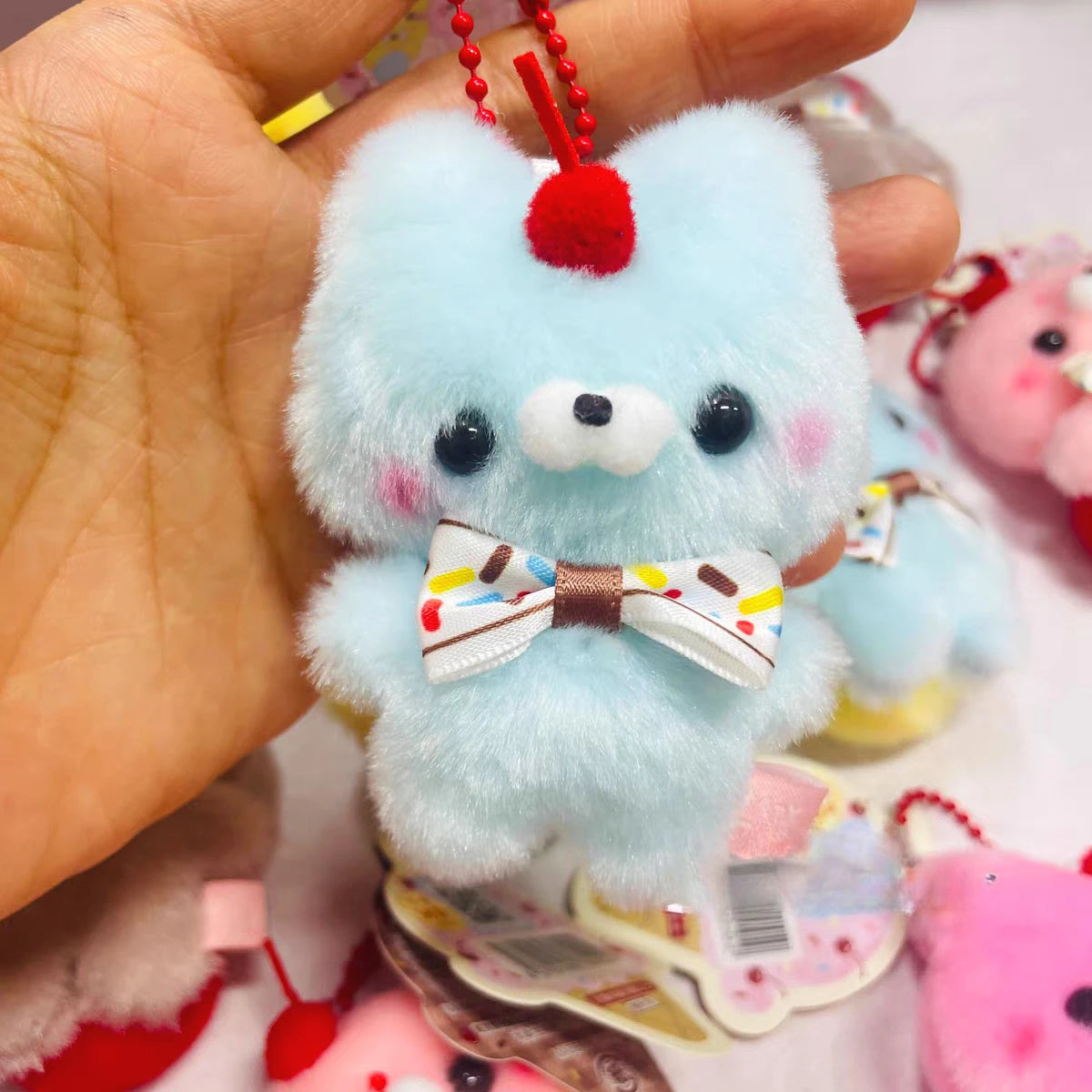Peluchitos estampados 7cm (Yell) — gachapon japonés, foto 4