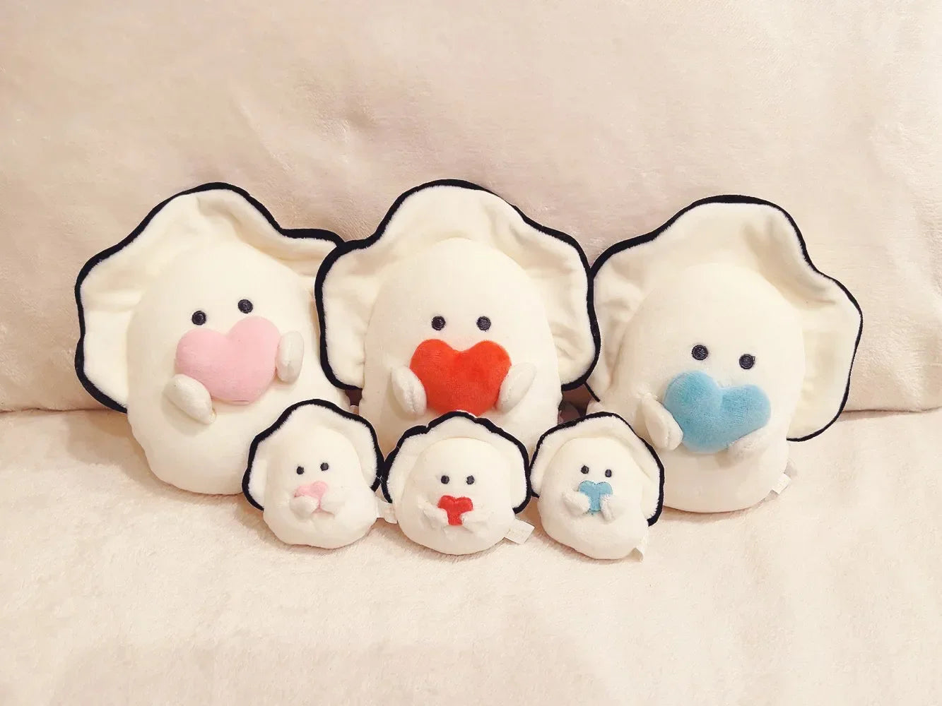 Ostritas crudas — peluche 7cm — gachapon japonés, foto 5