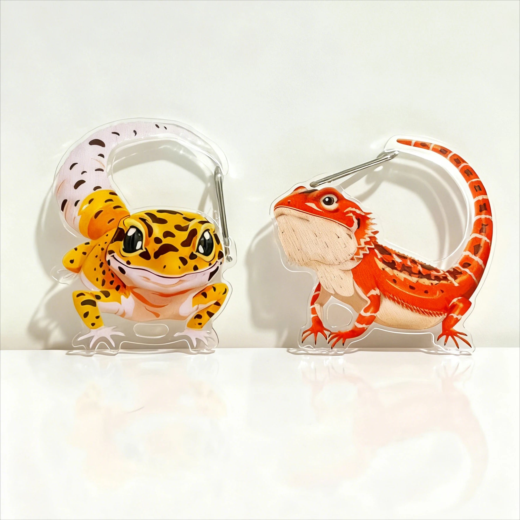 Geckos LOVER — mosquetón (DIS) — gachapon japonés, foto 4