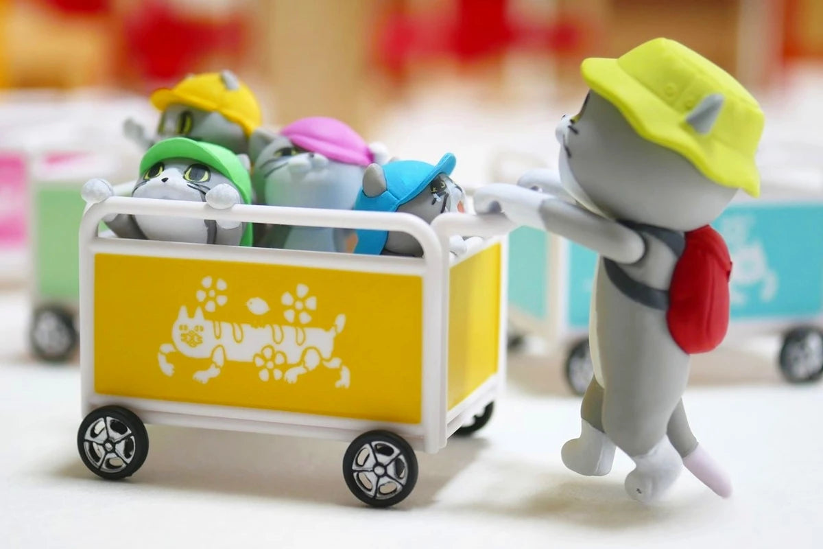Neko preescolar (Toys Cabin) — gachapon japonés, foto 4
