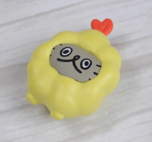 A prueba de gatos — figuras traviesas — gachapon japonés, foto 8
