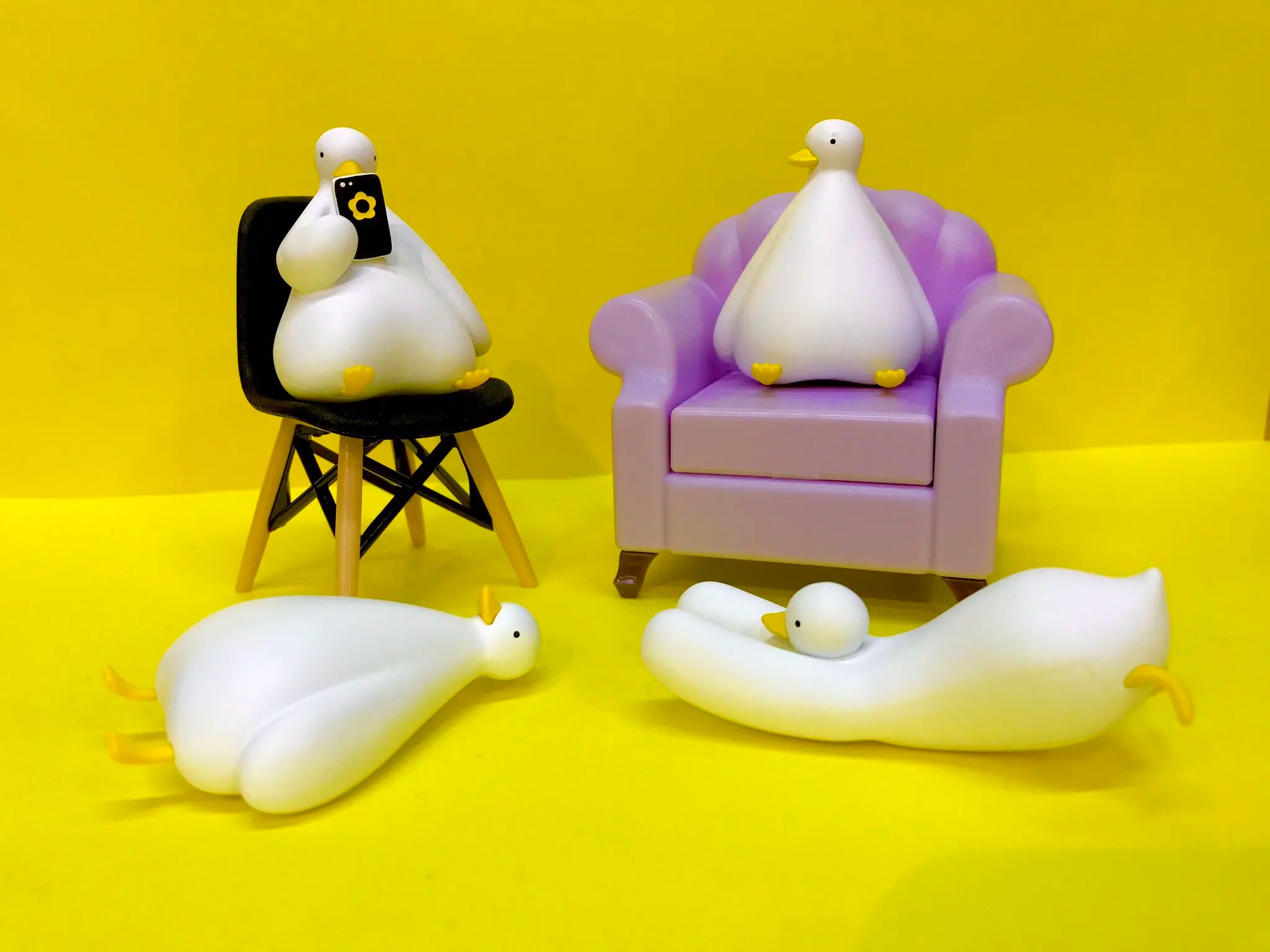 AHIRU LIFE — patos oficiales (SO-TA) — gachapon japonés, foto 3