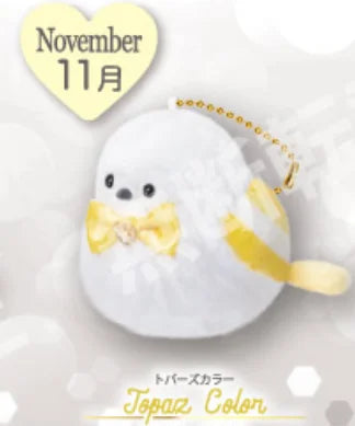 Peluche recién nacido feliz 6cm — gachapon japonés, foto 4