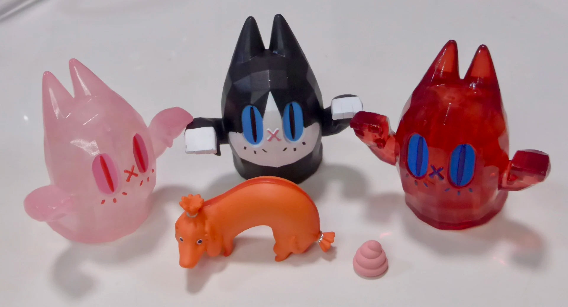 Wieners Life — salchichitas con cara (Yell) — gachapon japonés, foto 4