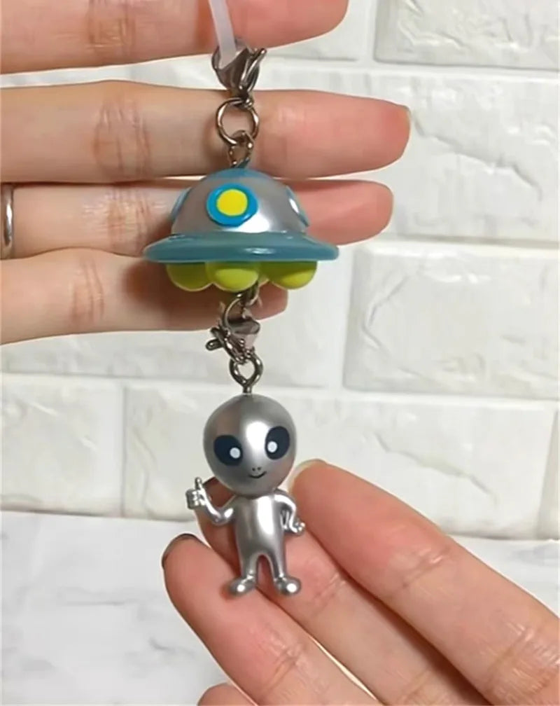 Space Friends — amiguitos espaciales (Mejirushi) — gachapon japonés, foto 3