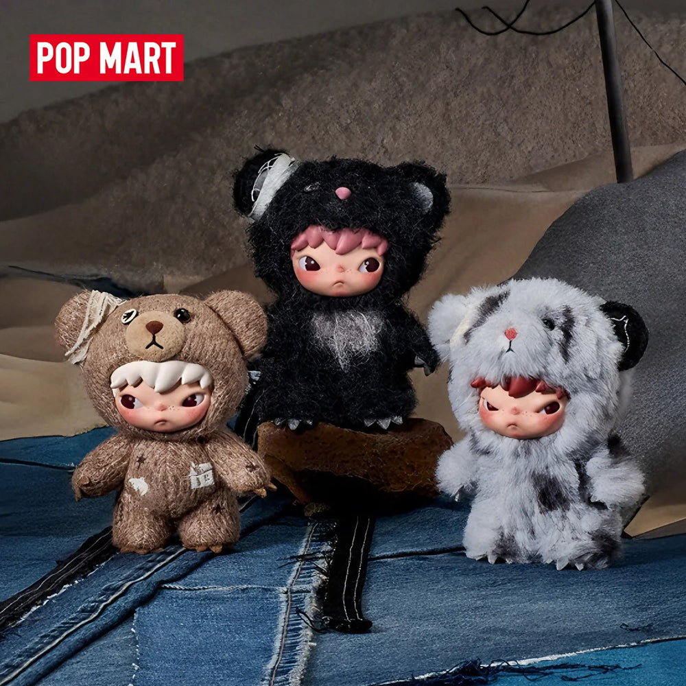 POP MART Hirono · Road Journal (colgante peluche) · gachapon coleccionable