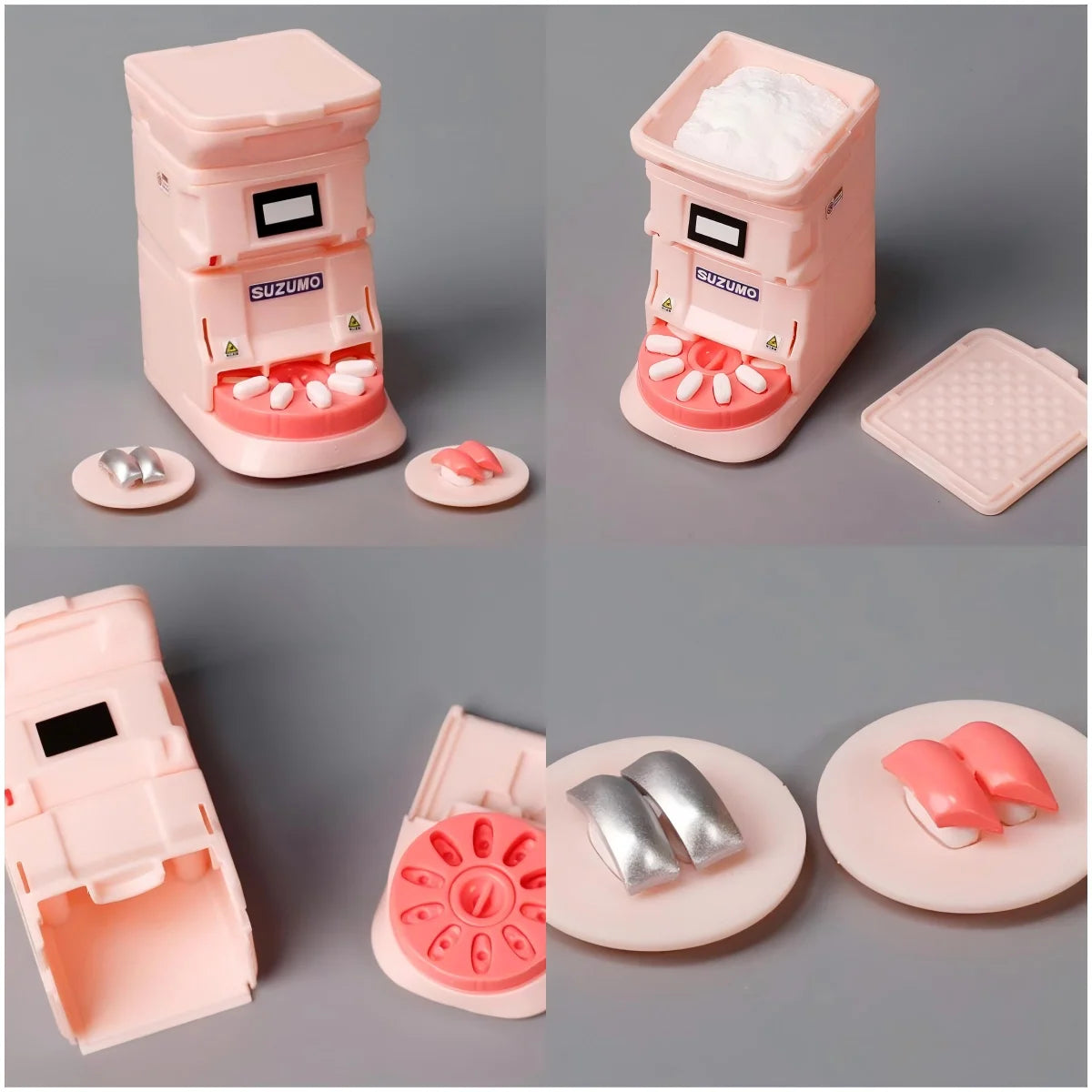 Robot de sushi SUZUMO 1/10 (Toys Cabin) — gachapon japonés, foto 3