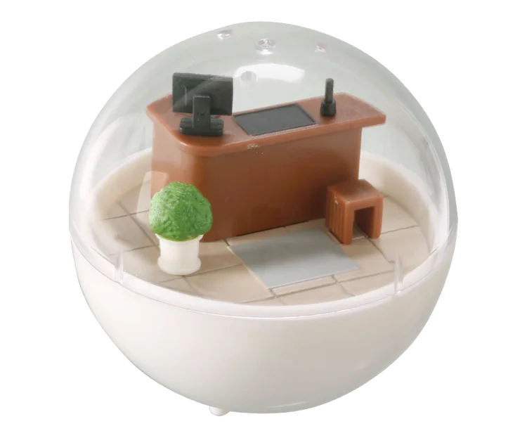 Tocadiscos en miniatura (Tarlin) — gachapon japonés, foto 7