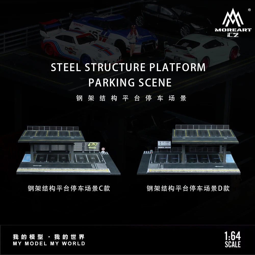 Estructura de parking japones — coche JDM a escala 1:64 (foto 11)