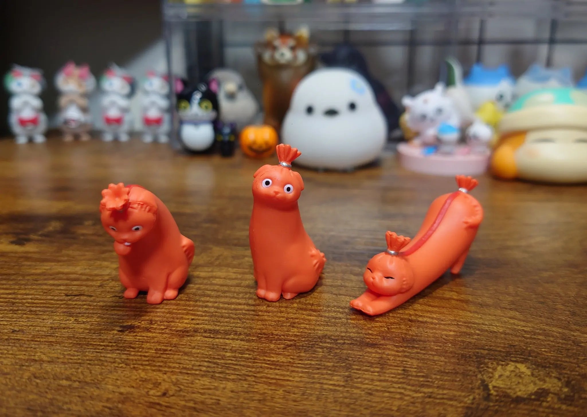 Wieners Life — salchichitas con cara (Yell) — gachapon japonés, foto 5