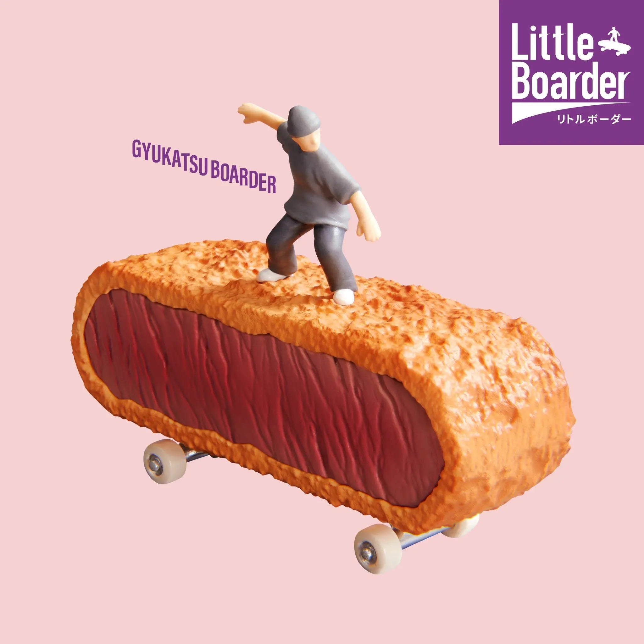 Little Boarders sobre piedras (Stasto) — gachapon japonés, foto 4