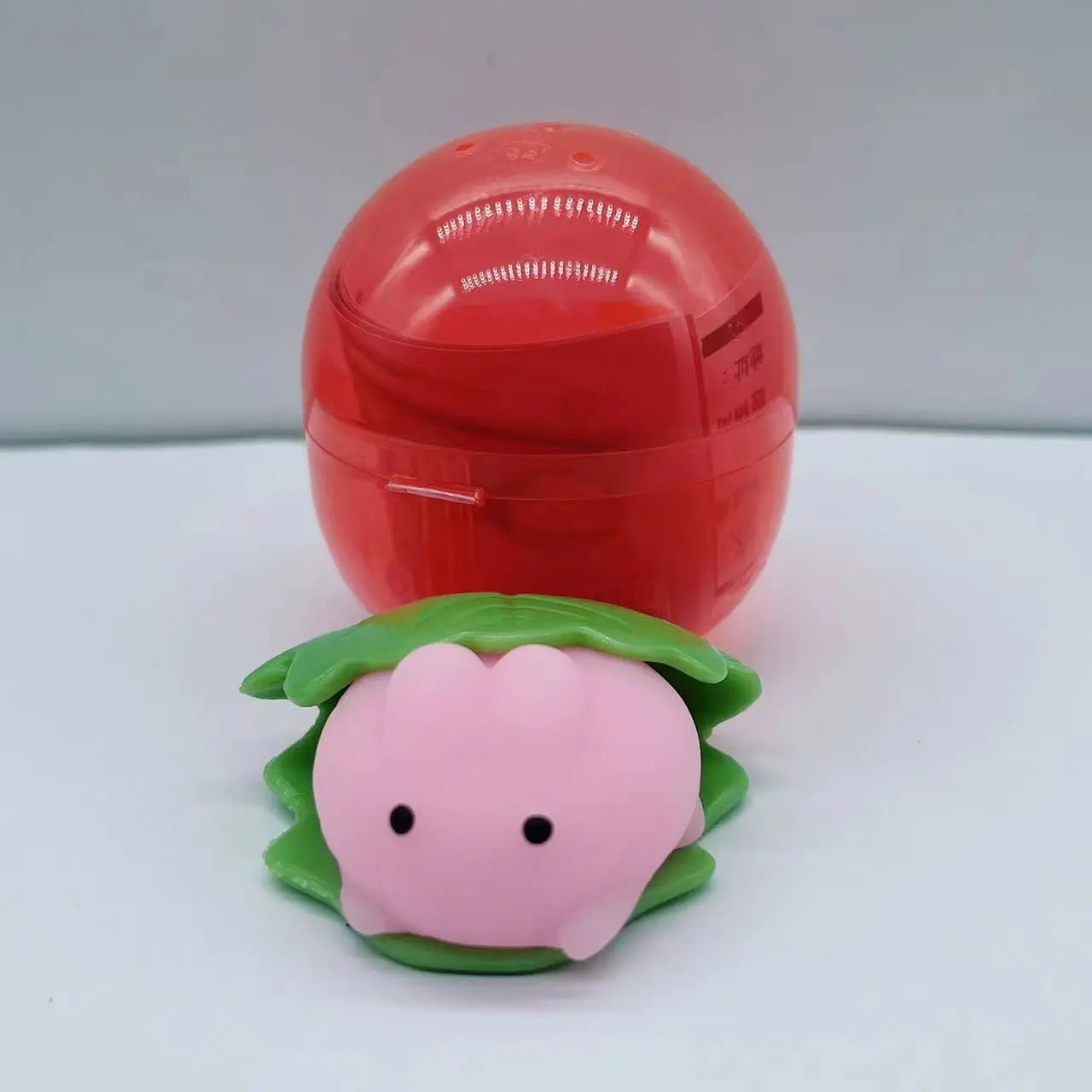 Figura gachapón de mochi Sakuramochi y Kashiwamochi kawaii de estilo japonés — Don Gachapón