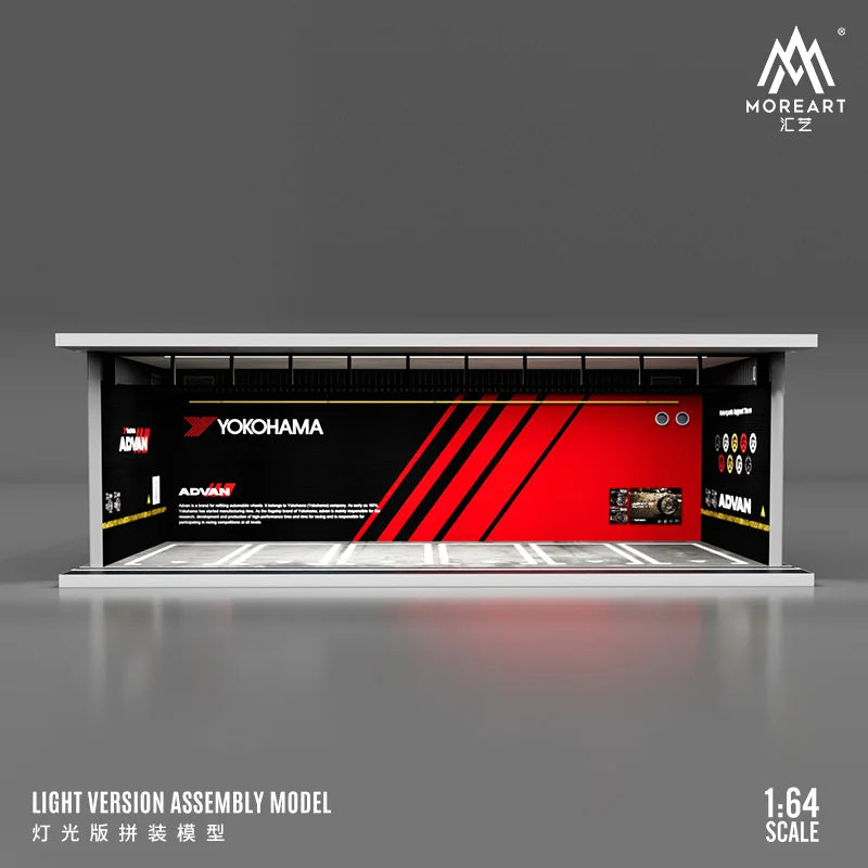 Diorama JDM livery Advan 1:64 — Don Gachapón