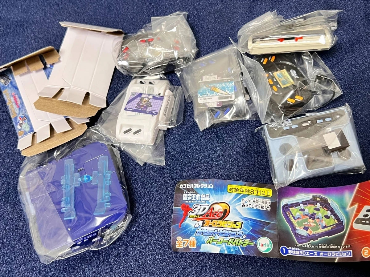 Visores retro Aurora y cassette (Tarlin) — gachapon japonés, foto 2