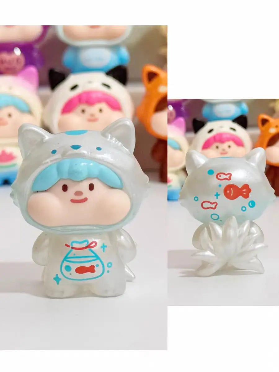 Zorros albóndiga (NIC) — gachapon japonés, foto 5